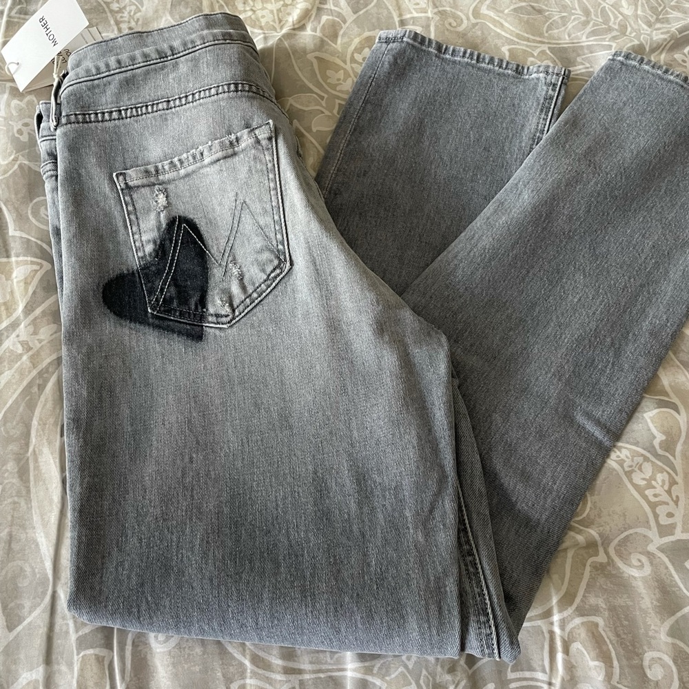 Mother Dazzler Ankle Midrise Jeans